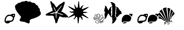 SC By The Sea font preview